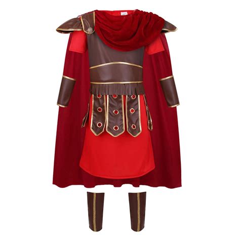 Buy maxToonrain Roman Soldier Costume for Kids Centurion Gladiator ...