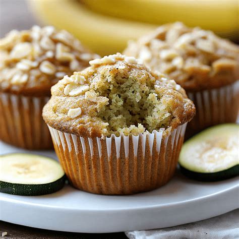Moist and Delicious Banana Zucchini Muffins - Tasty with Lara