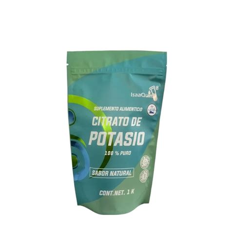 CITRATO DE POTASIO CRISTAL (250 G) – IsaaQuim