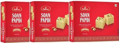 Haldiram's Soan Papdi 250 g X 3 Pcs Box Price in India - Buy Haldiram's ...