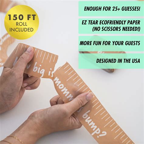 Buy Sweet Baby Co. Baby Shower Games for Girl Dont Say Baby, Tummy Tape ...