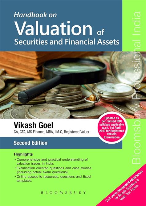 Buy Handbook on Valuation of Securities and Financial Assets Book ...