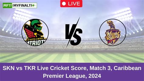 SKN vs GUY Live Score Updates, 8th Match, Caribbean Premier League 2023 ...