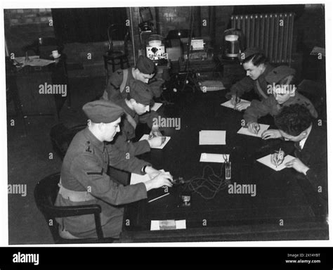 Army cadets in class Cut Out Stock Images & Pictures - Alamy