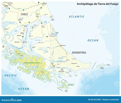 Tierra Del Fuego Province Map Stock Photography | CartoonDealer.com ...