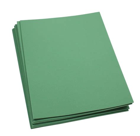 TCR Craft Foam -9" x 12" Sheets-Kelly Green-10 Pack- 2mm Thick : Amazon ...