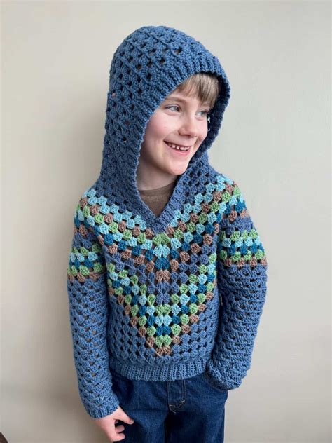 Free And Printable Crochet Patterns For A 2t Hoodie - Pattern & Stencils