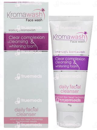 Kromawash Face Wash 70 Gm - Uses, Side Effects, Dosage, Price | Truemeds