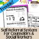 Self-Referral School Counseling Forms-- Free Resource for Tier 1 Support