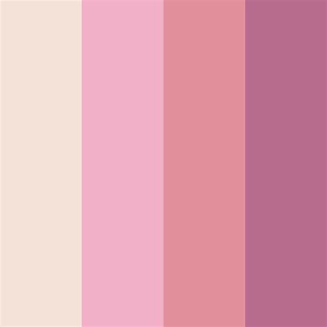 Soft Pink Color Palette - ColorDrop