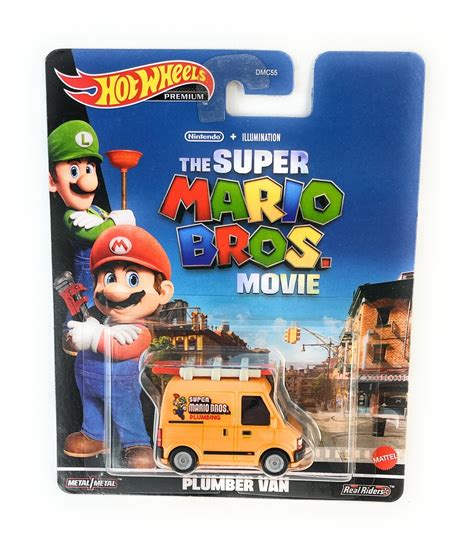 Buy Hot Wheels 1:64 Plumber Van Super Mario Bros & Toyota 2000GT ...