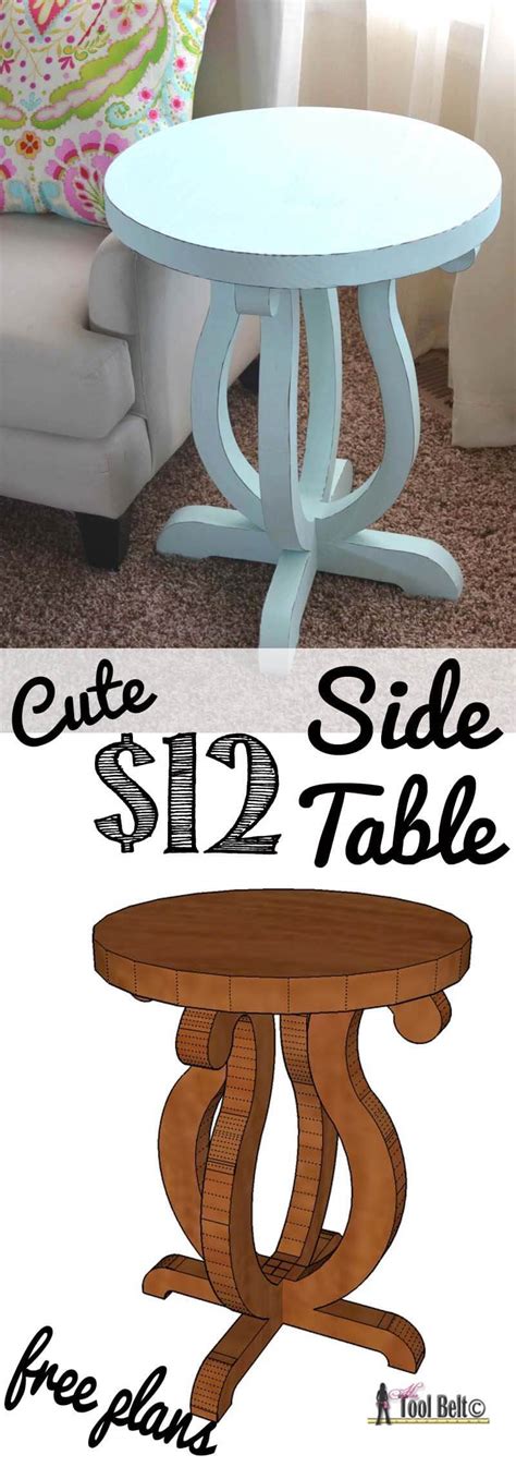 Simple Side Table DIY 的图像结果