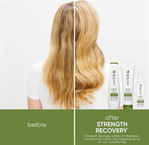 Biolage Strength Recovery Shampoo 250ml Classic Packaging - Salon Supplies