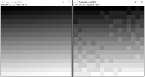 Bitmap Array Format 的图像结果
