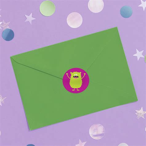 Buy Easykart Monster Robot & Cute Alien Stickers 500 Pcs, 1.5 Inch ...