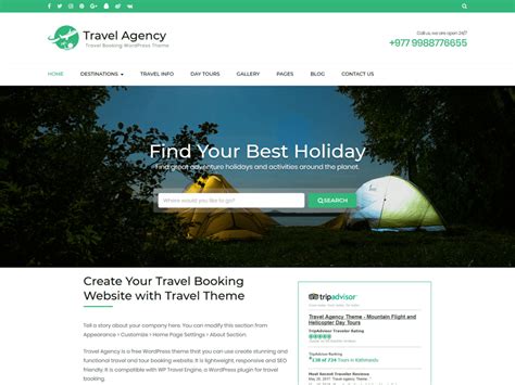 travelo v4 1 0 travel tour booking wordpress theme