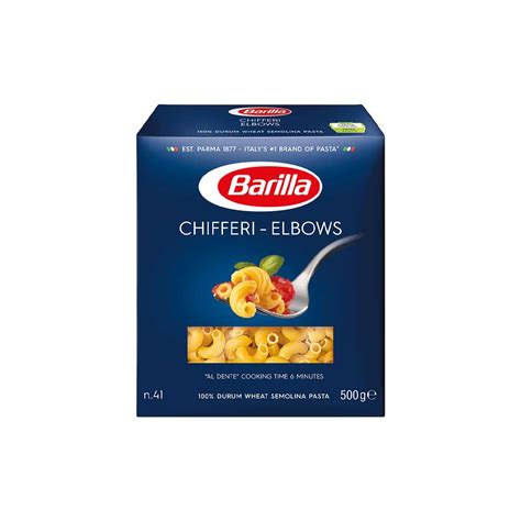 Barilla Chifferi Elbows 500G – Chennai Grocers