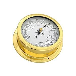 LOOM TREE Wall Mounted Barometer Watch Pressure Gauge Yacht Home ...