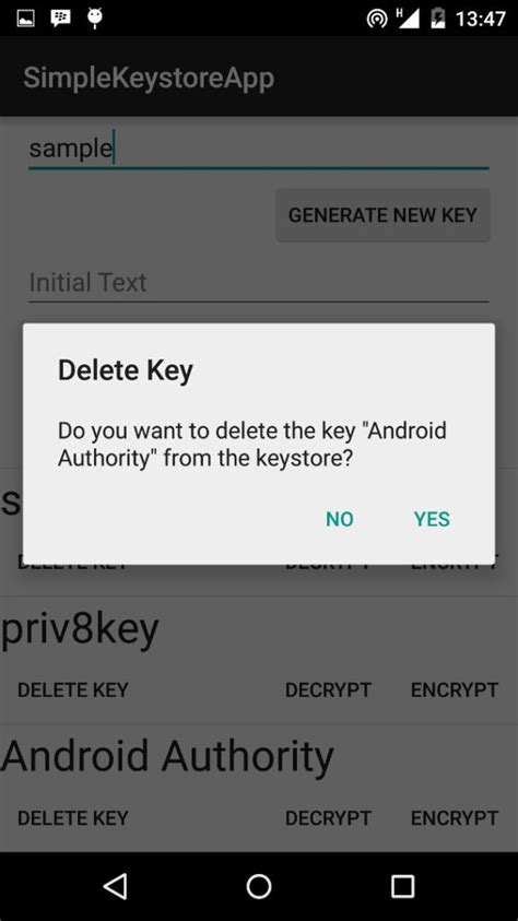 Android Keystore File Lost 的图像结果