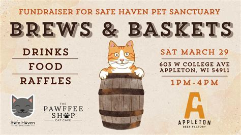 Brews & Baskets Fundraiser, Appleton Beer Factory, 29 March 2025 ...