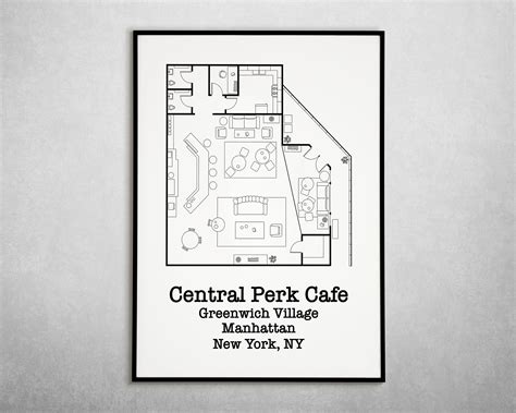 Friends Apartment Floor Plan Chandler and Joey Monica and Rachel ...