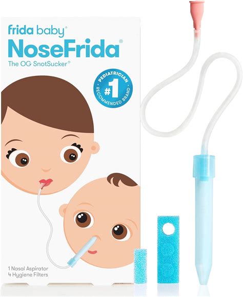 Aspirador nasal para bebês NoseFrida the Snotsucker da Frida Baby ...