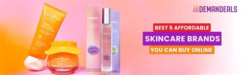 Best 5 Affordable Skincare Brands You Can Buy Online | Demandeals