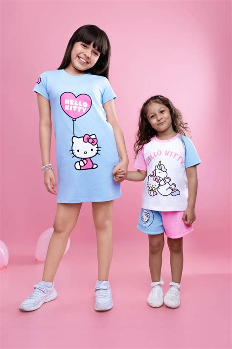 Hello Kitty Balloon Dress | Cotton Dresses for Girls | Nap Chief