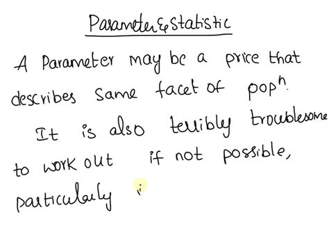 Parameters and Statistics Example Problems 的图像结果