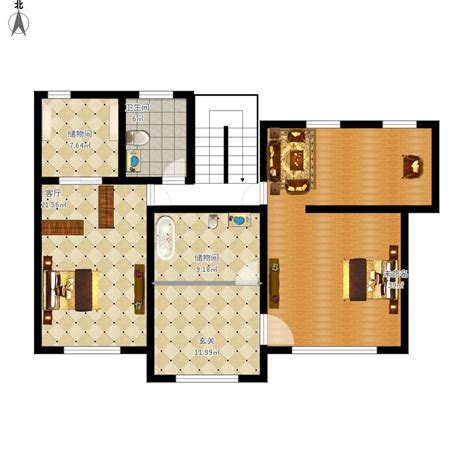 135平方米的房子装修，5个房间和3个大厅一点也不拥挤，设计师太棒了! - 轩鼎房屋图纸