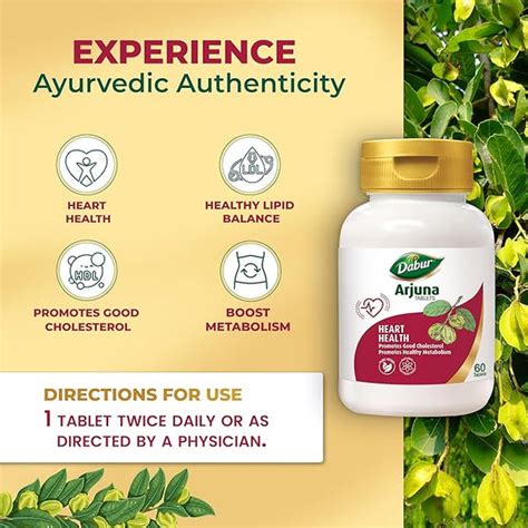 Buy Dabur Arjuna Tablets for Healthy Heart | Official e-Store DaburShop