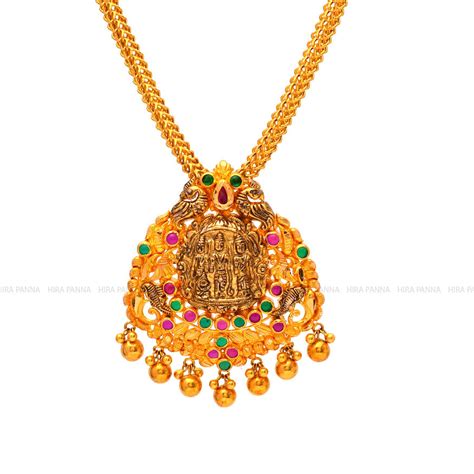 Ramparivar Pendant – Hirapanna Jewellers