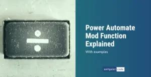 Image result for Mod Function Explained