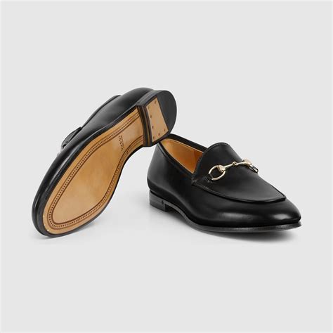 Women's Gucci Jordaan loafer in black leather | GUCCI® Canada