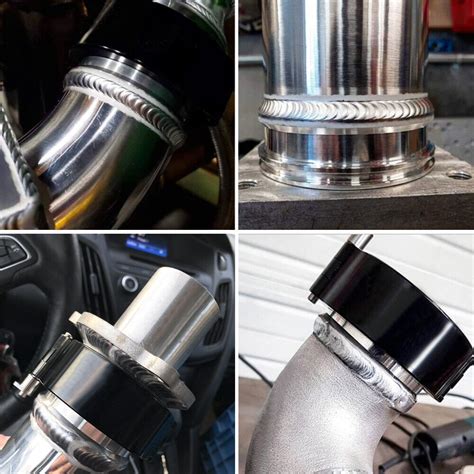 For 3.5 Inch 89mm Aluminum HD Intake V-band Clamp | Ubuy India