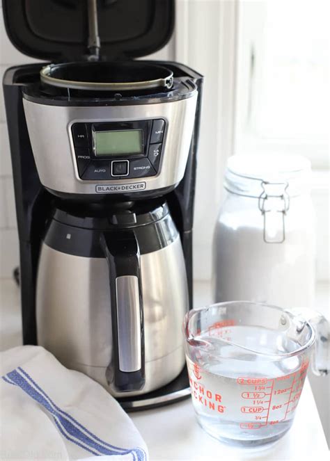 How to Clean a Coffee Pot: 3 Ways to Deep Clean a Coffee Maker - Bren Did