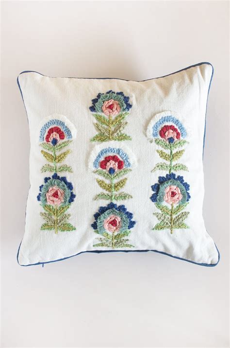 Buy Seraphina Embroidered Cushion Cover Online | Wishing Chair