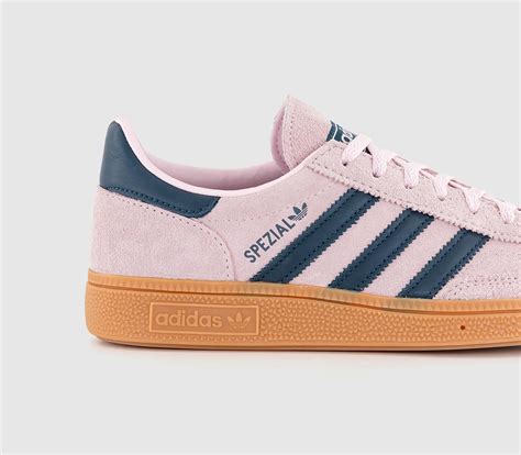 adidas Handball Spezial Trainers Baby Pink Navy Gum - Women's Trainers