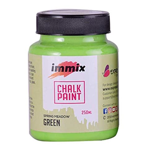 Expressions Craft immix Spring Meadow Green Home Decor Chalk Paint, 250 ...