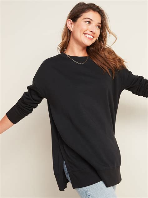 Oversized Vintage Tunic Sweatshirt for Women | Old Navy