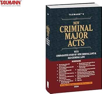 Taxmann's New Criminal Major Acts (BNS | BNSS | BSA) Transition to the ...