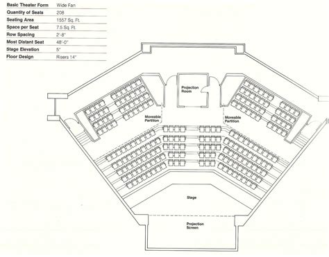 Gallery of How to Design Theater Seating, Shown Through 21 Detailed ...