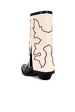 Schutz x REVOLVE Clay West Boot in Black, Off White, & Fire Flame | REVOLVE