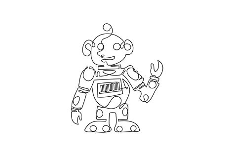 Robot Line Art 的图像结果