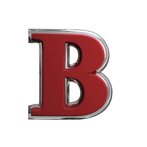 Letter B Logo Red