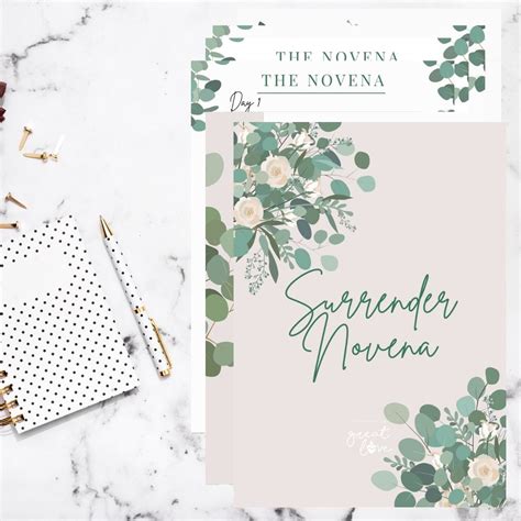 Surrender Novena FREE Download | Printable - Little With Great Love