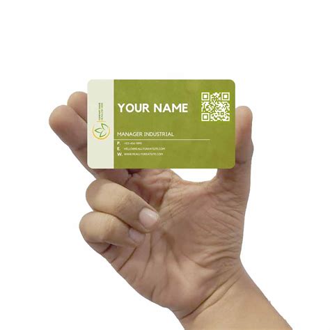 Buy Customized QR Code Visiting Card With Company Logo – Nutcase