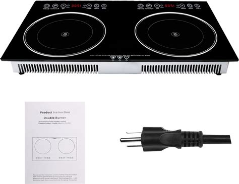 Buy 26.5 Double Induction Cooktop Burner with Fast Warm-Up Mode, 4400w ...