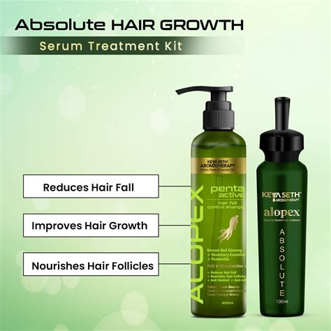 Absolute Hair Growth Kit with Red Ginseng, Biotin & DHT Blockers – Keya ...