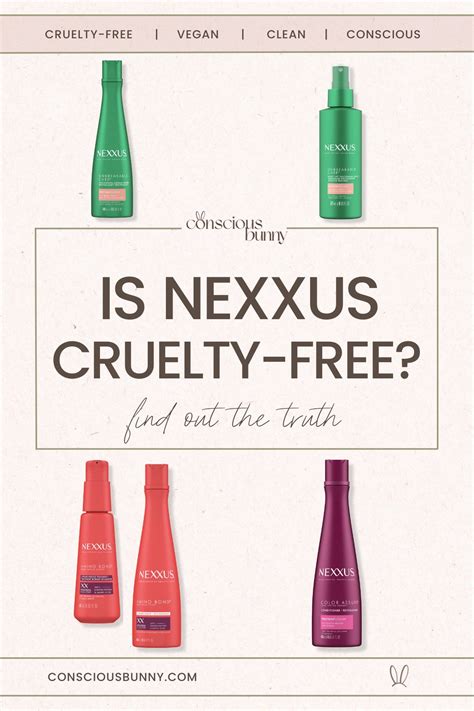 Is Nexxus Cruelty Free